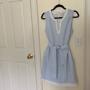 Southern Tide size 8 blue gingham dress Wore one season